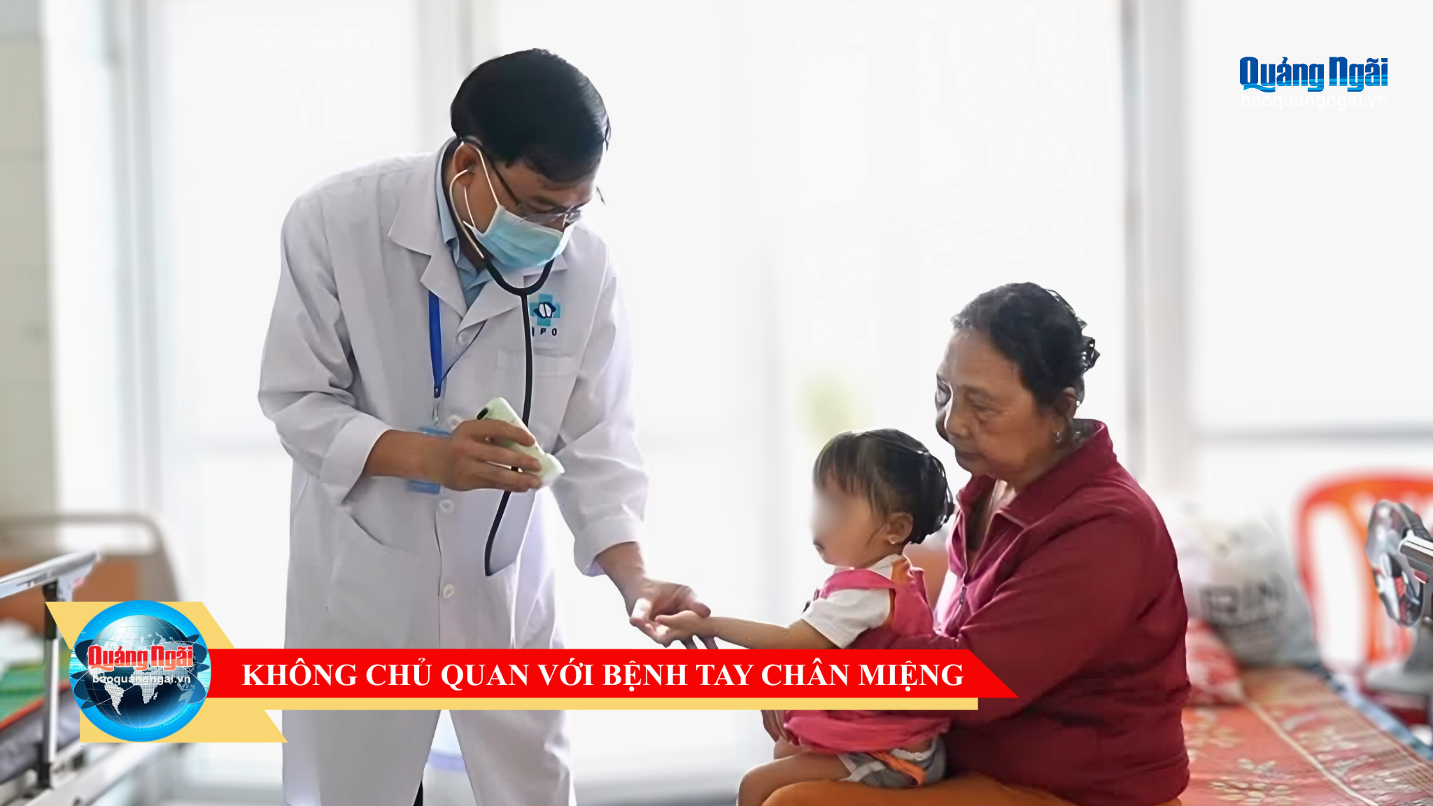 [Video]. Không chủ quan với bệnh tay chân miệng