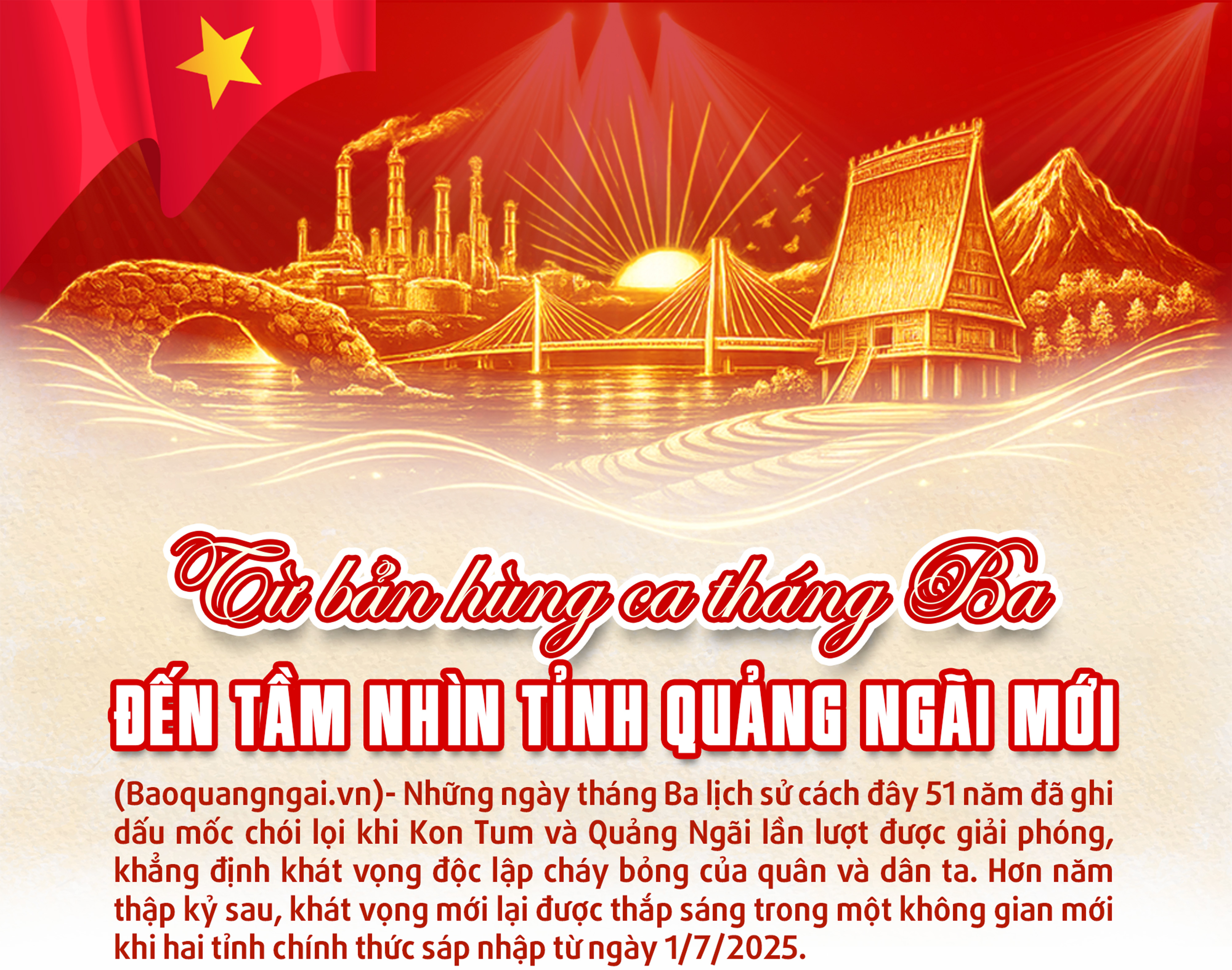 [Emagazine]. Từ bản hùng ca tháng Ba đến tầm nhìn tỉnh Quảng Ngãi mới