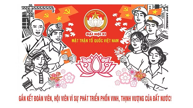 Lấy ý kiến nhân dân vào dự thảo Báo cáo chính trị tại Đại hội đại biểu toàn quốc Mặt trận Tổ quốc Việt Nam lần thứ XI