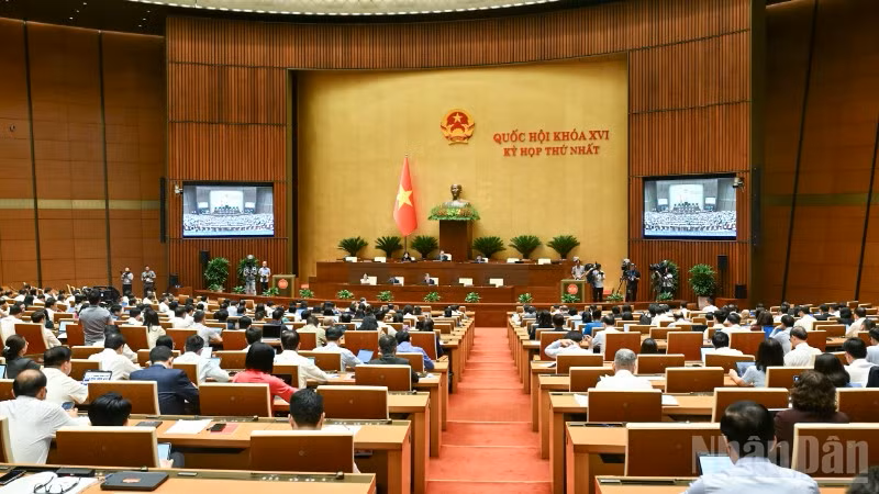 Thông cáo báo chí số 11, Kỳ họp thứ nhất, Quốc hội khóa XVI