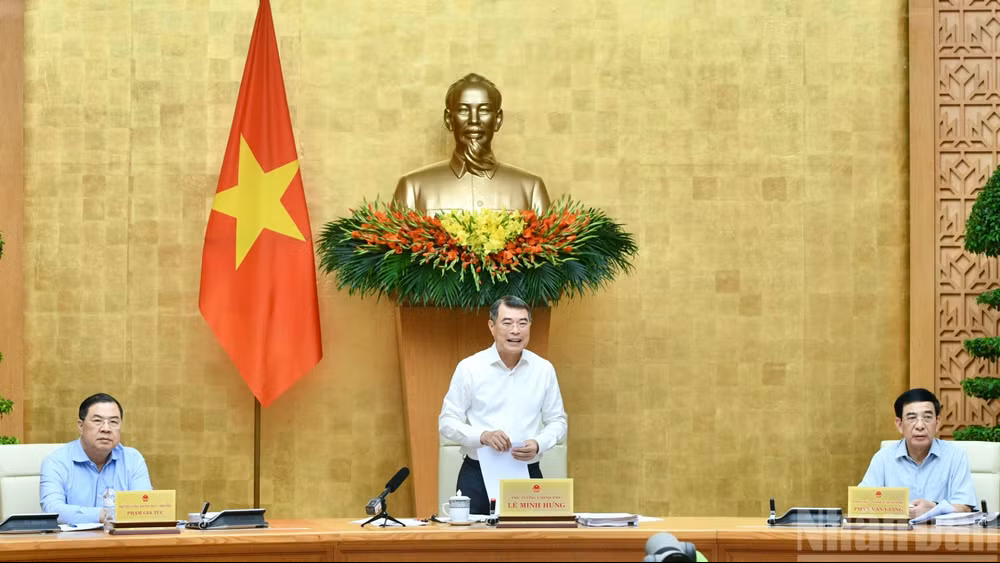 Thủ tướng Lê Minh Hưng chủ trì phiên họp Chính phủ thường kỳ tháng 4