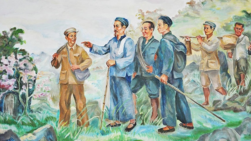 Bác về, mang cả mùa Xuân lại nhà