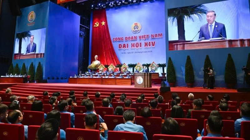 Công đoàn Việt Nam tập trung xây dựng giai cấp công nhân Việt Nam hiện đại, lớn mạnh trong kỷ nguyên mới