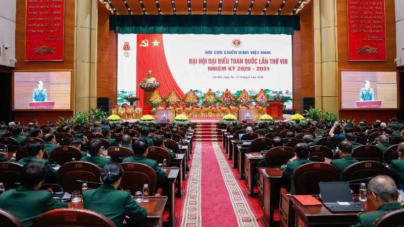 Khai mạc phiên thứ nhất Đại hội đại biểu toàn quốc Hội Cựu chiến binh Việt Nam lần thứ VIII