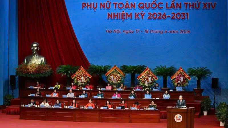 Khai mạc trọng thể Đại hội đại biểu Phụ nữ toàn quốc lần thứ XIV