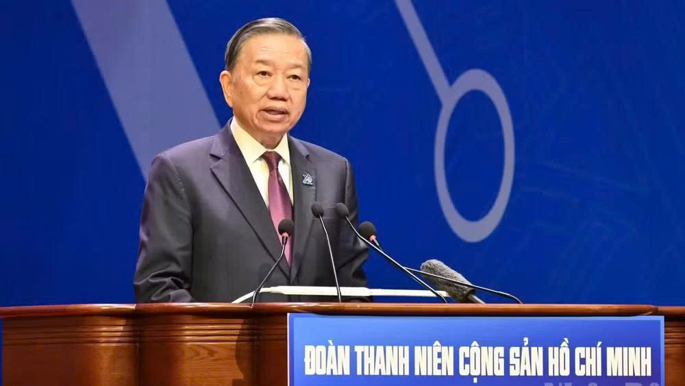 Phát biểu của Tổng Bí thư, Chủ tịch nước Tô Lâm tại Đại hội đại biểu toàn quốc Đoàn Thanh niên Cộng sản Hồ Chí Minh lần thứ XIII