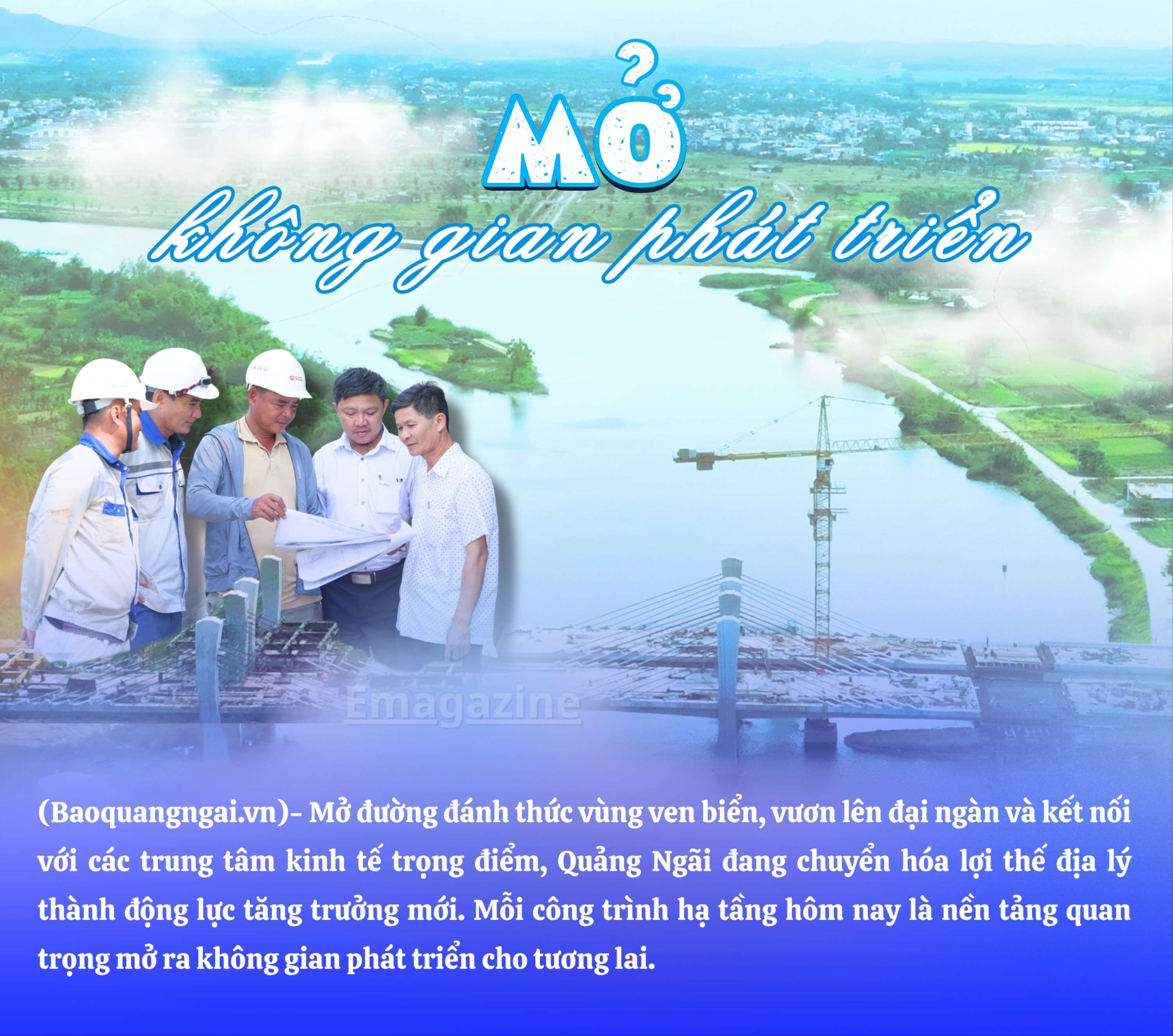 [Emagazine]. Mở không gian phát triển