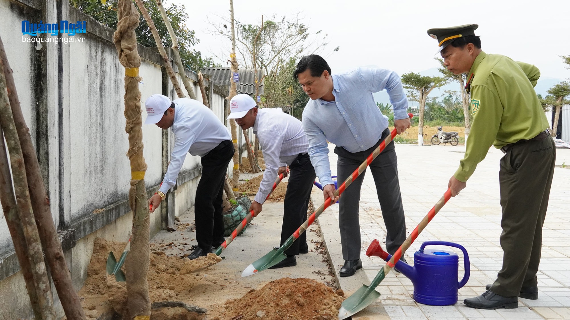 Xã Trà Giang phát động Tết trồng cây đời đời nhớ ơn Bác Hồ