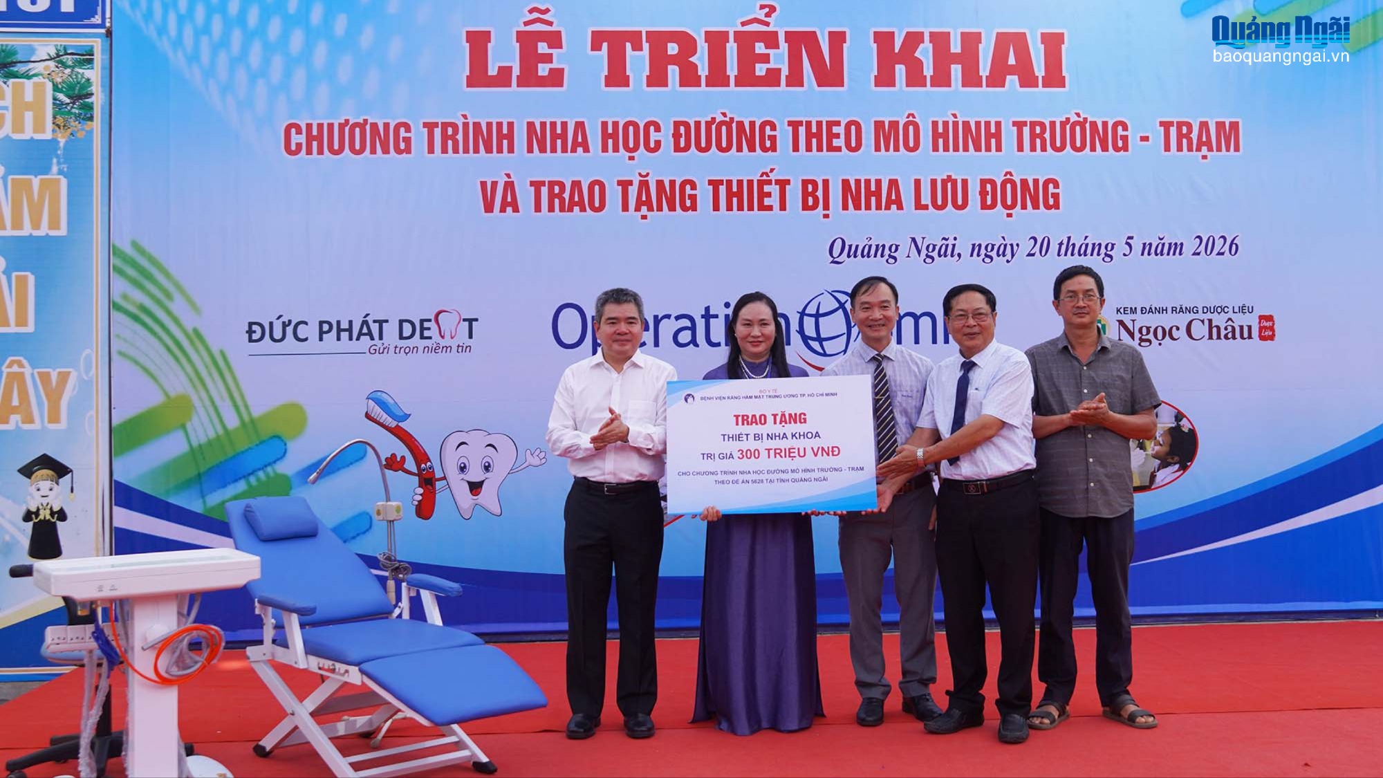 Triển khai Chương trình Nha học đường theo mô hình Trường - Trạm