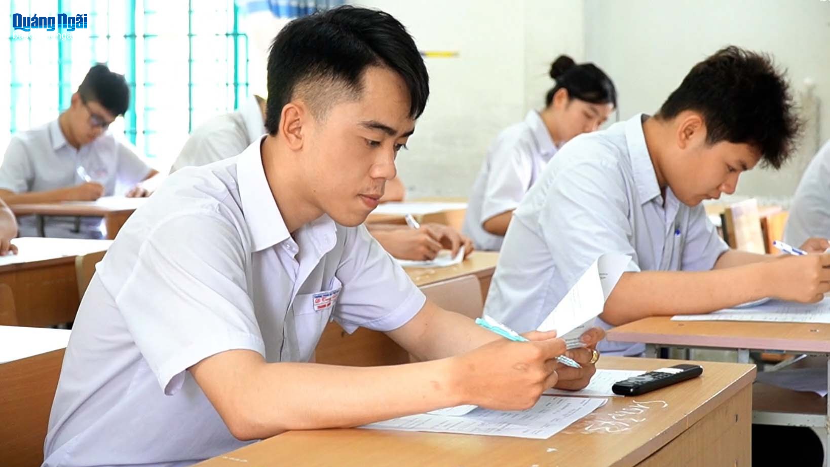 Thời tiết thuận lợi trong những ngày thi tốt nghiệp