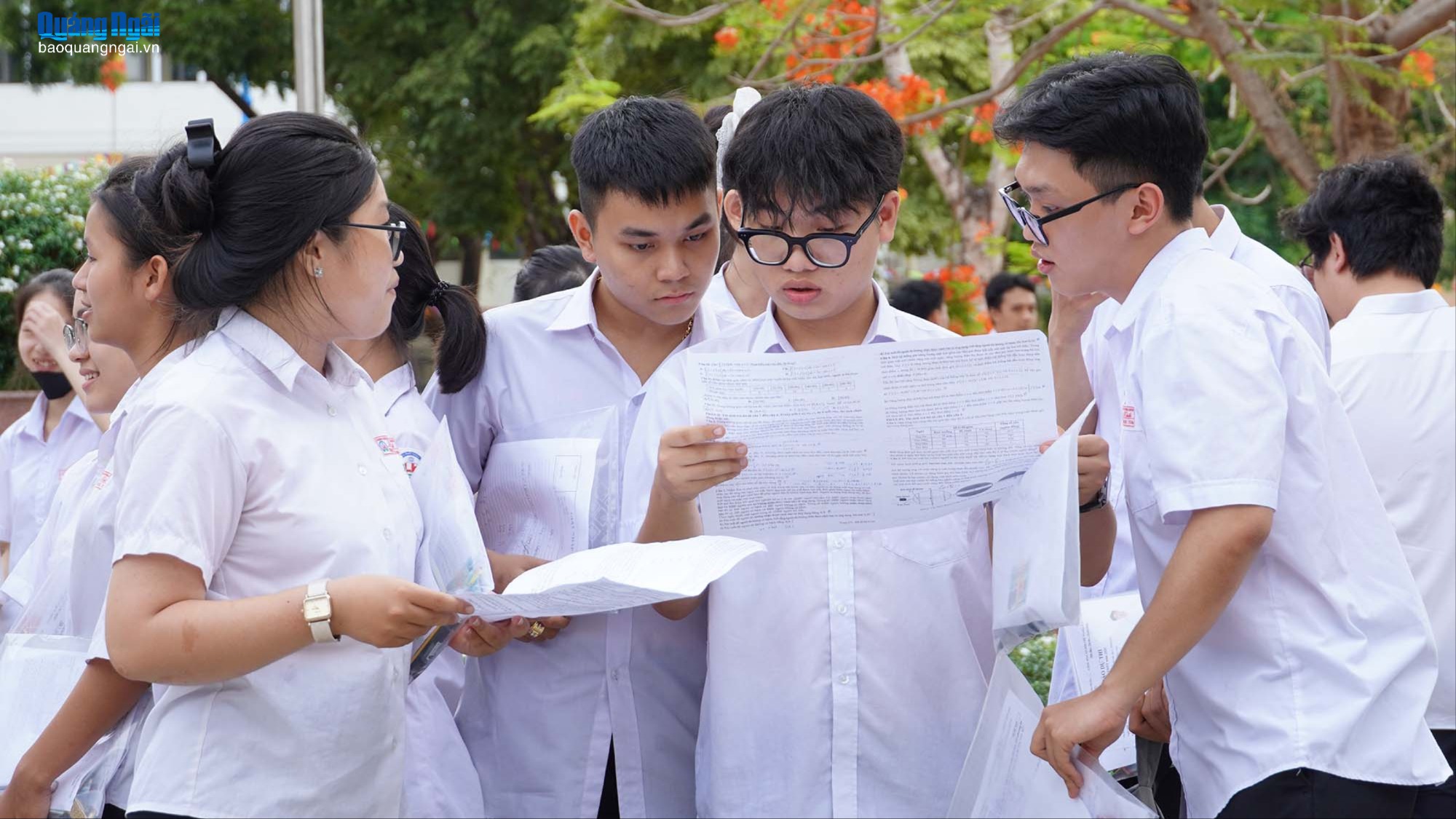 Thí sinh tự tin đạt điểm cao ở môn Toán