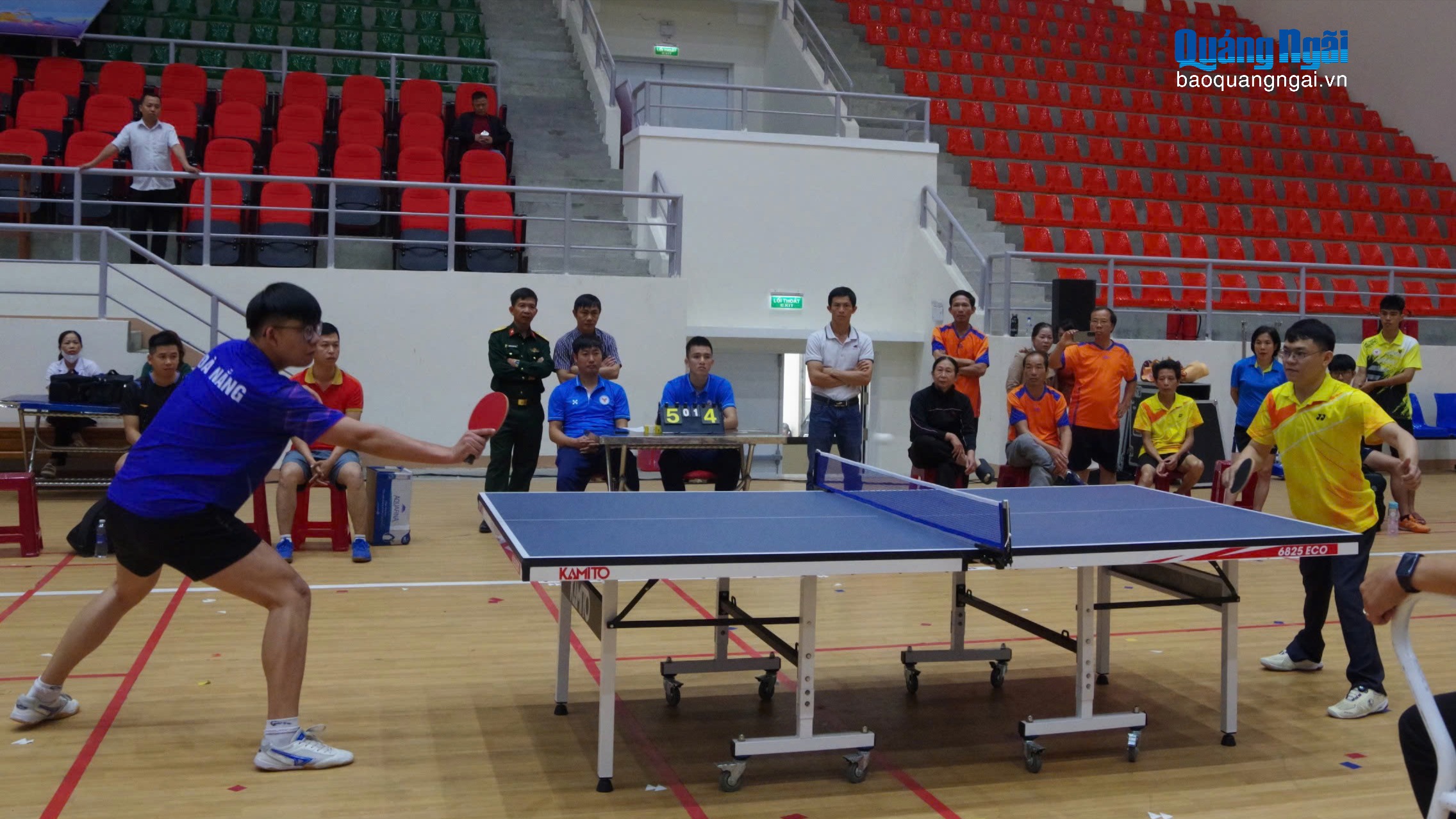 Khai mạc môn bóng bàn Đại hội Thể dục thể thao tỉnh lần thứ I