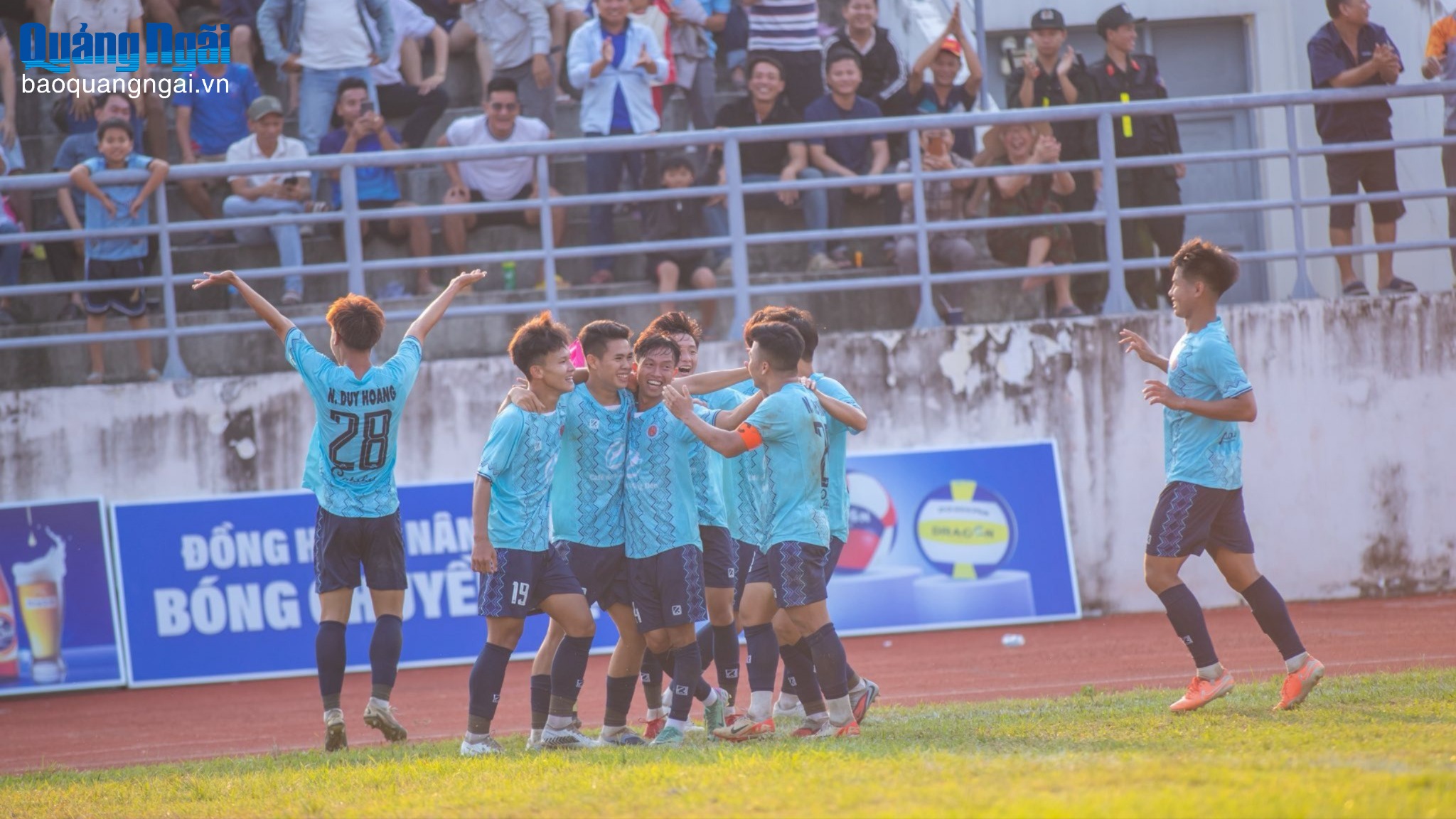 Quảng Ngãi giành trọn 3 điểm trước Đắk Lắk