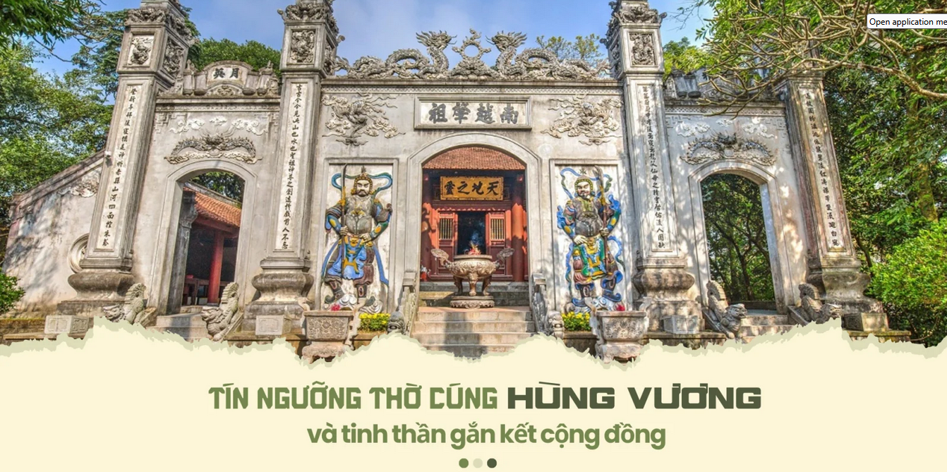 [Emagazine]. Tín ngưỡng thờ cúng Hùng Vương và tinh thần gắn kết cộng đồng