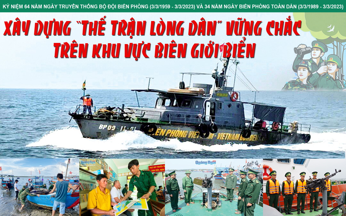 [Emagazine] Xây dựng "thế trận lòng dân" vững chắc trên khu vực biên giới biển