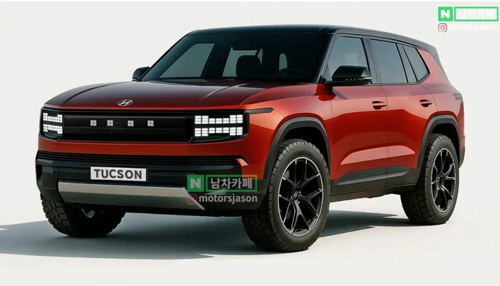 Hyundai Tucson thế hệ mới: Thiết kế lột xác, bỏ máy dầu như Santa Fe