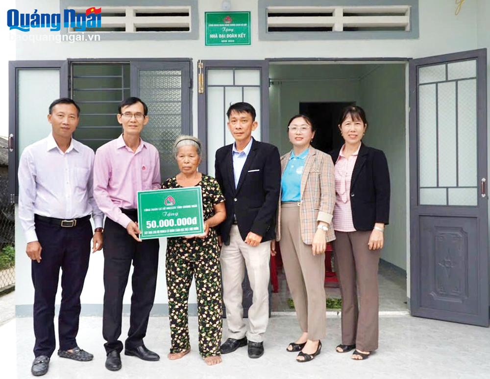 Mộ Đức: Giúp hộ khó khăn về nhà ở an cư