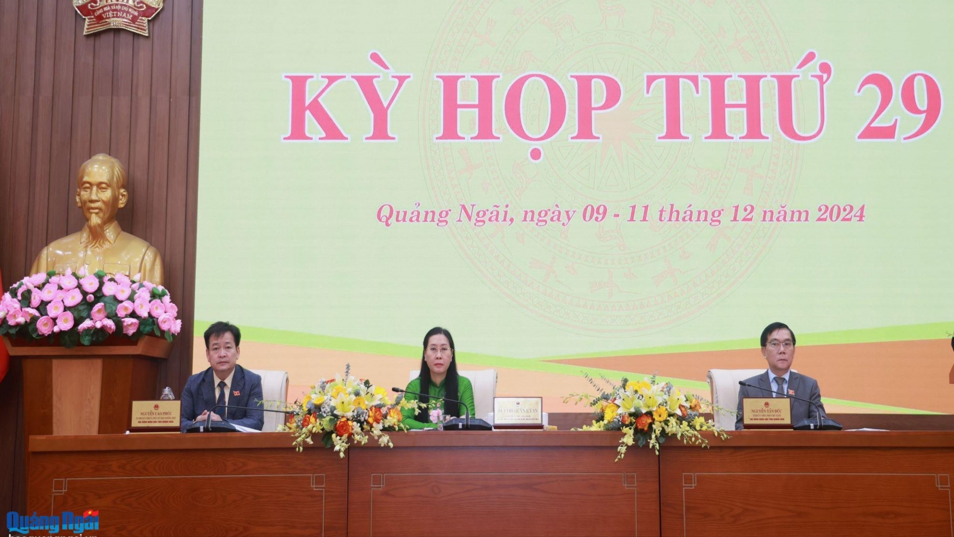 Ngày làm việc thứ nhất, Kỳ họp thứ 29, HĐND tỉnh khóa XIII