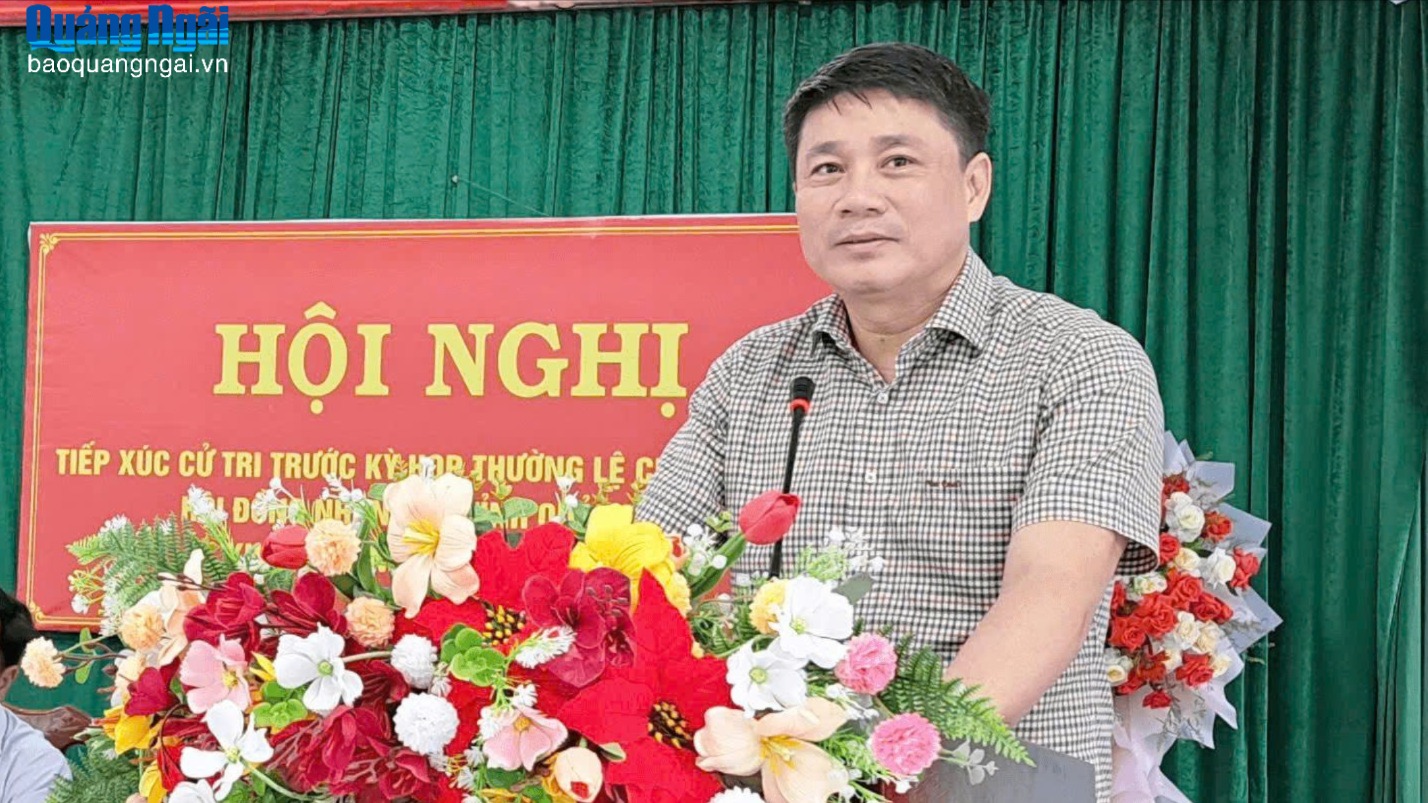 Cử tri xã Dục Nông kiến nghị các giải pháp đảm bảo an toàn giao thông