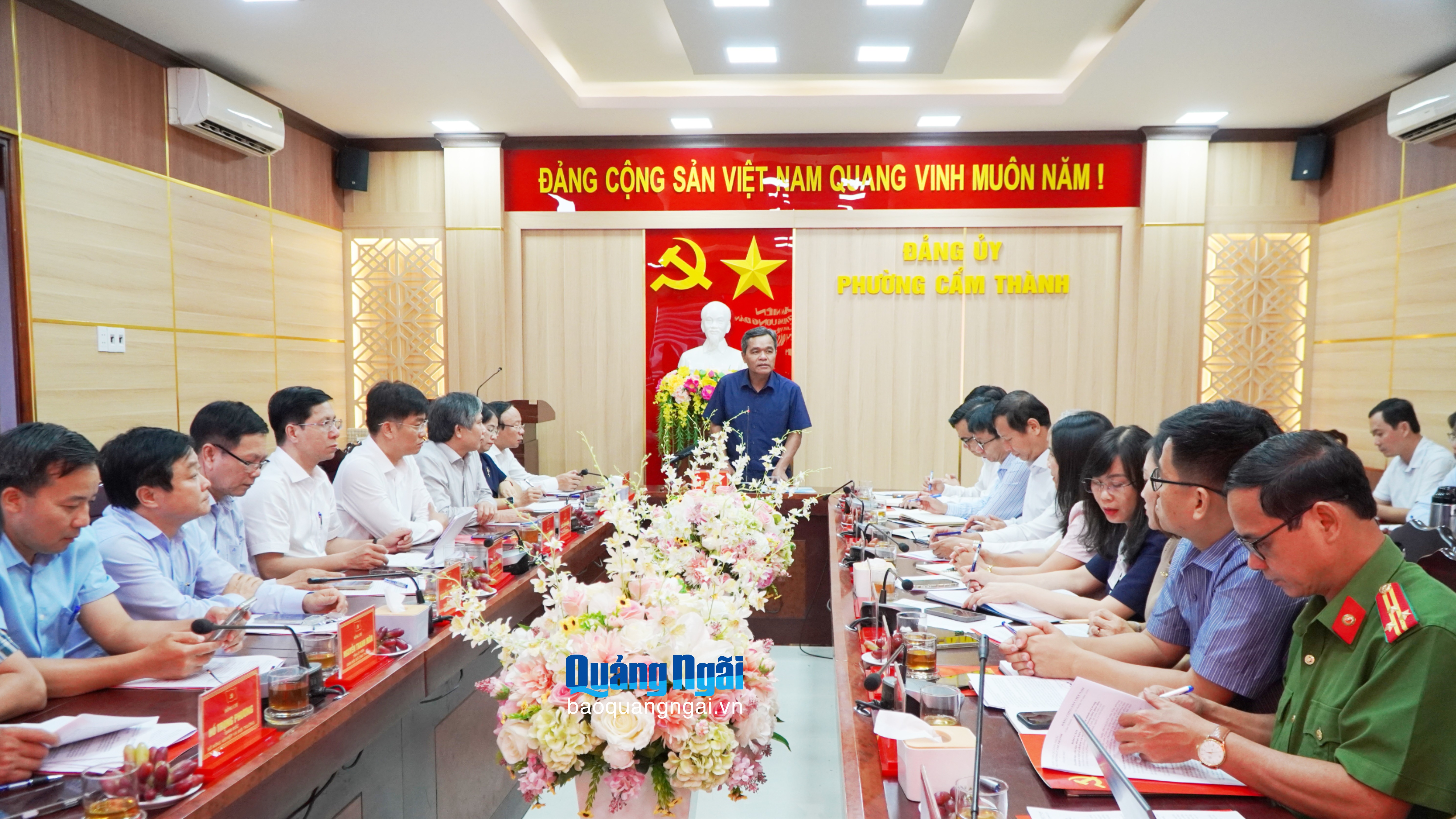 Xây dựng phường Cẩm Thành trở thành đô thị sáng, xanh, sạch, đẹp, văn minh, an toàn