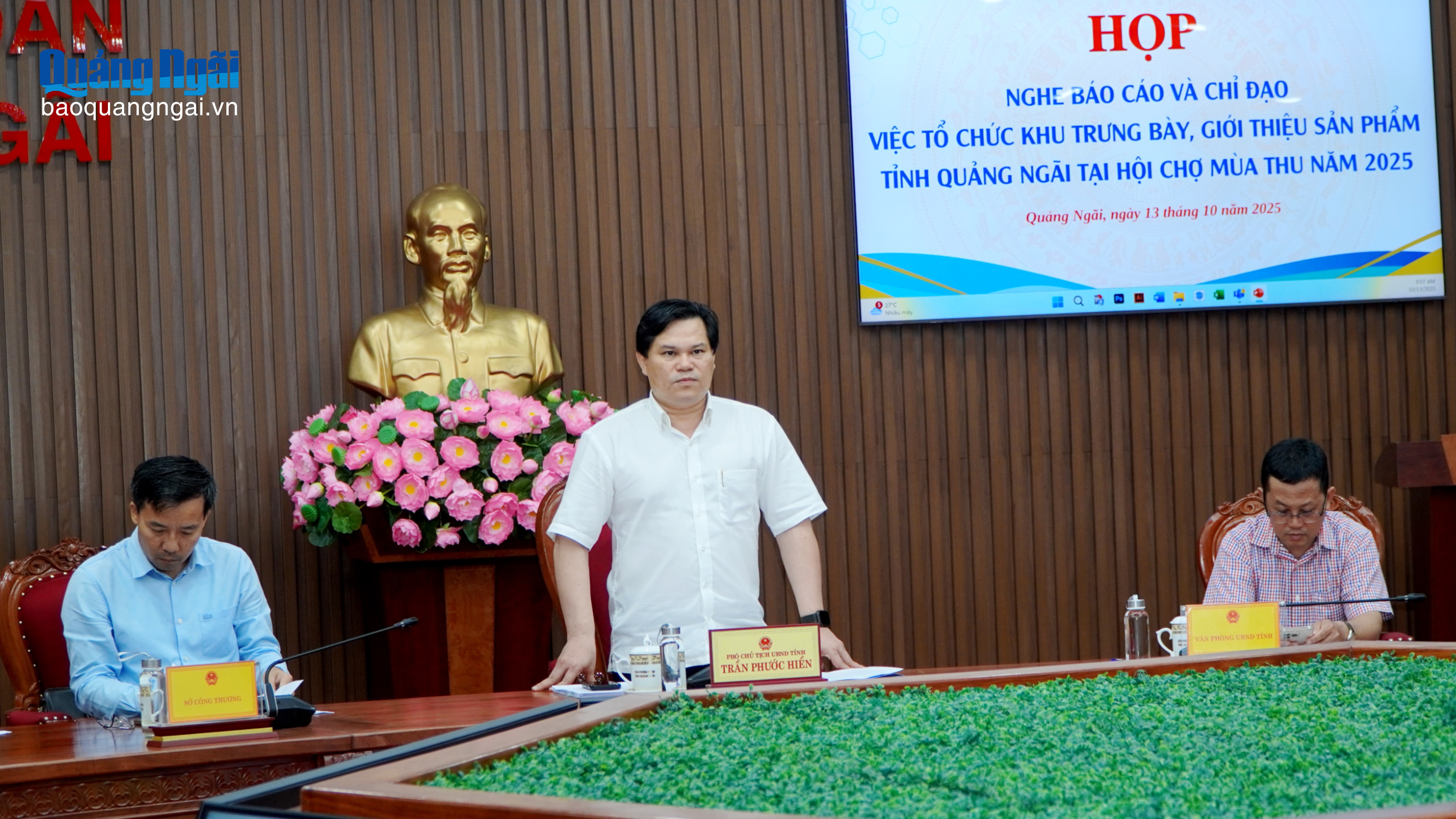 Sản phẩm tiêu biểu của Quảng Ngãi tham gia Hội chợ Mùa Thu tại Hà Nội