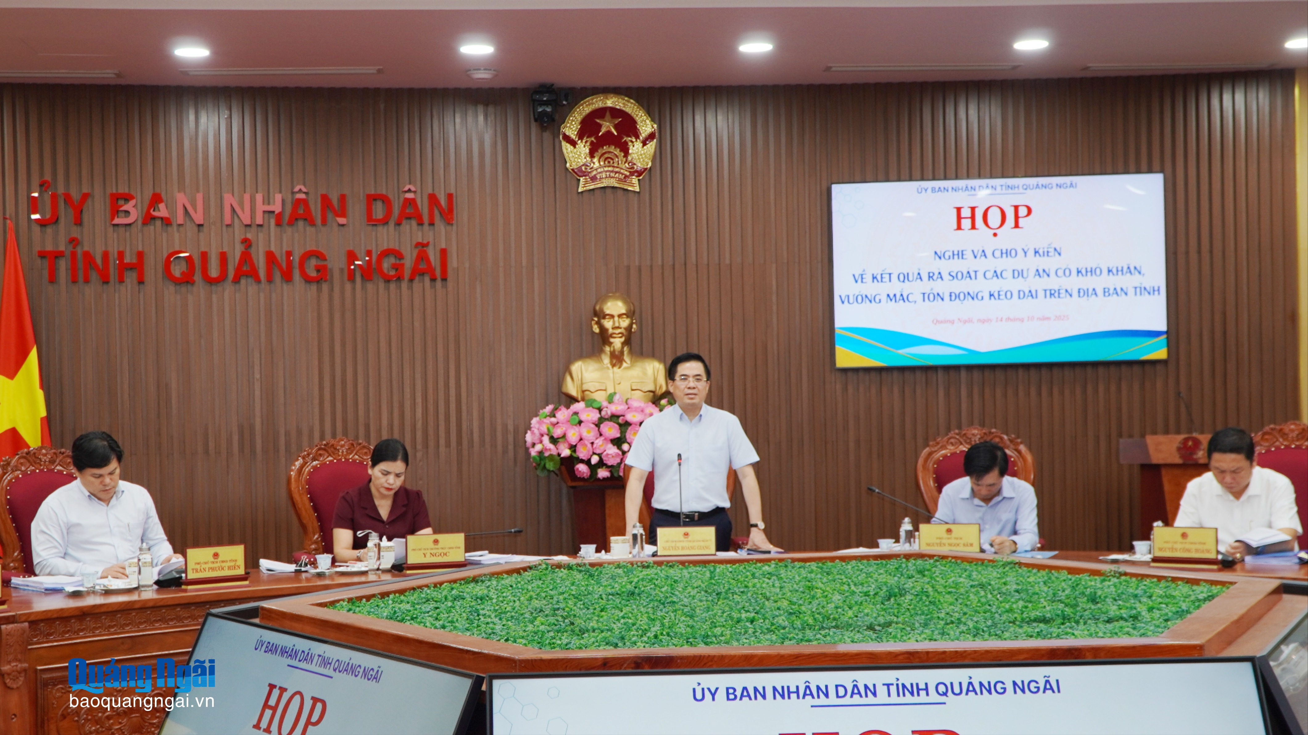 Cho ý kiến điều chỉnh 2 dự án thương mại tại phường Nghĩa Lộ