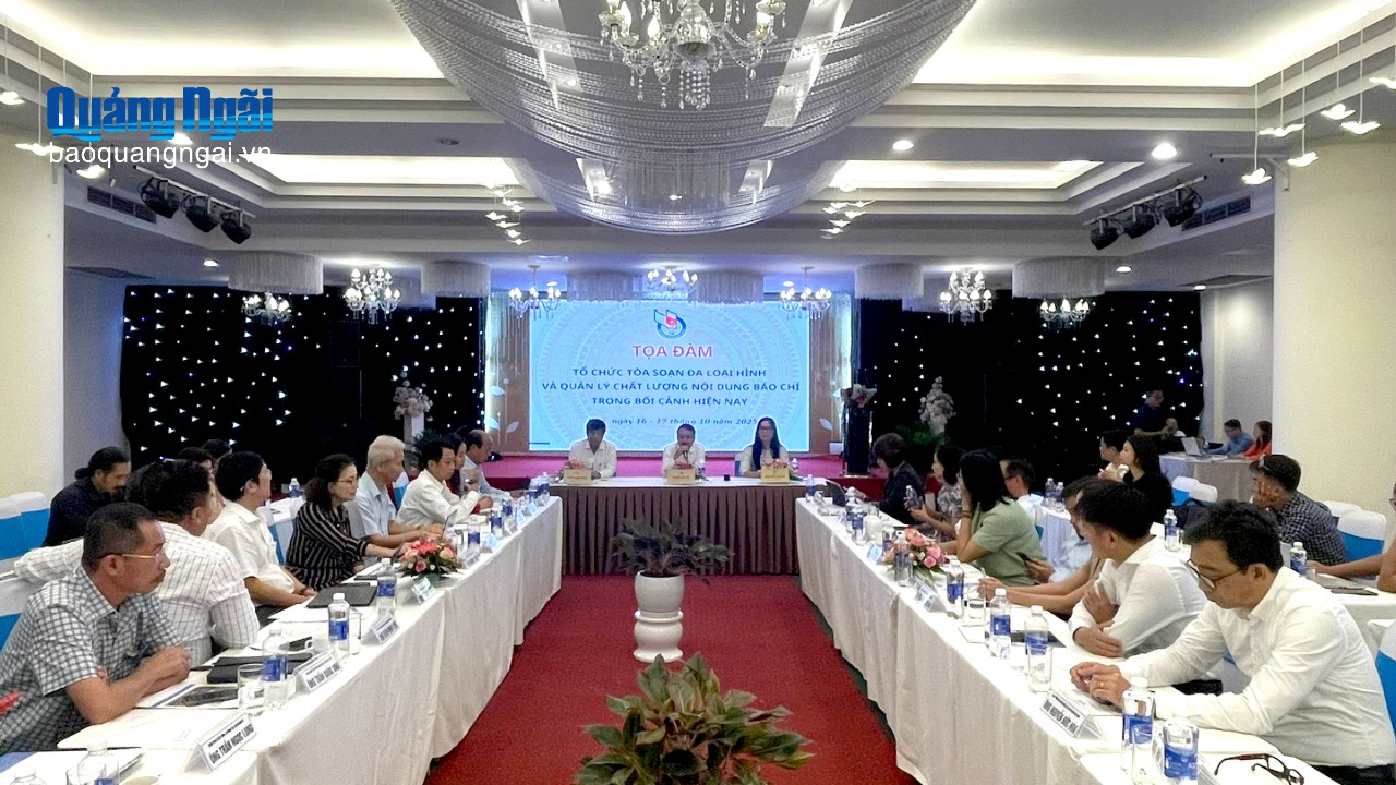 Tọa đàm: “Tổ chức tòa soạn đa loại hình và quản lý chất lượng nội dung báo chí trong bối cảnh hiện nay”