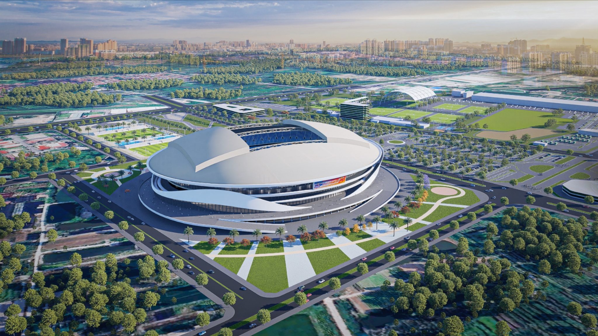 Khởi công xây dựng sân vận động lớn nhất Việt Nam