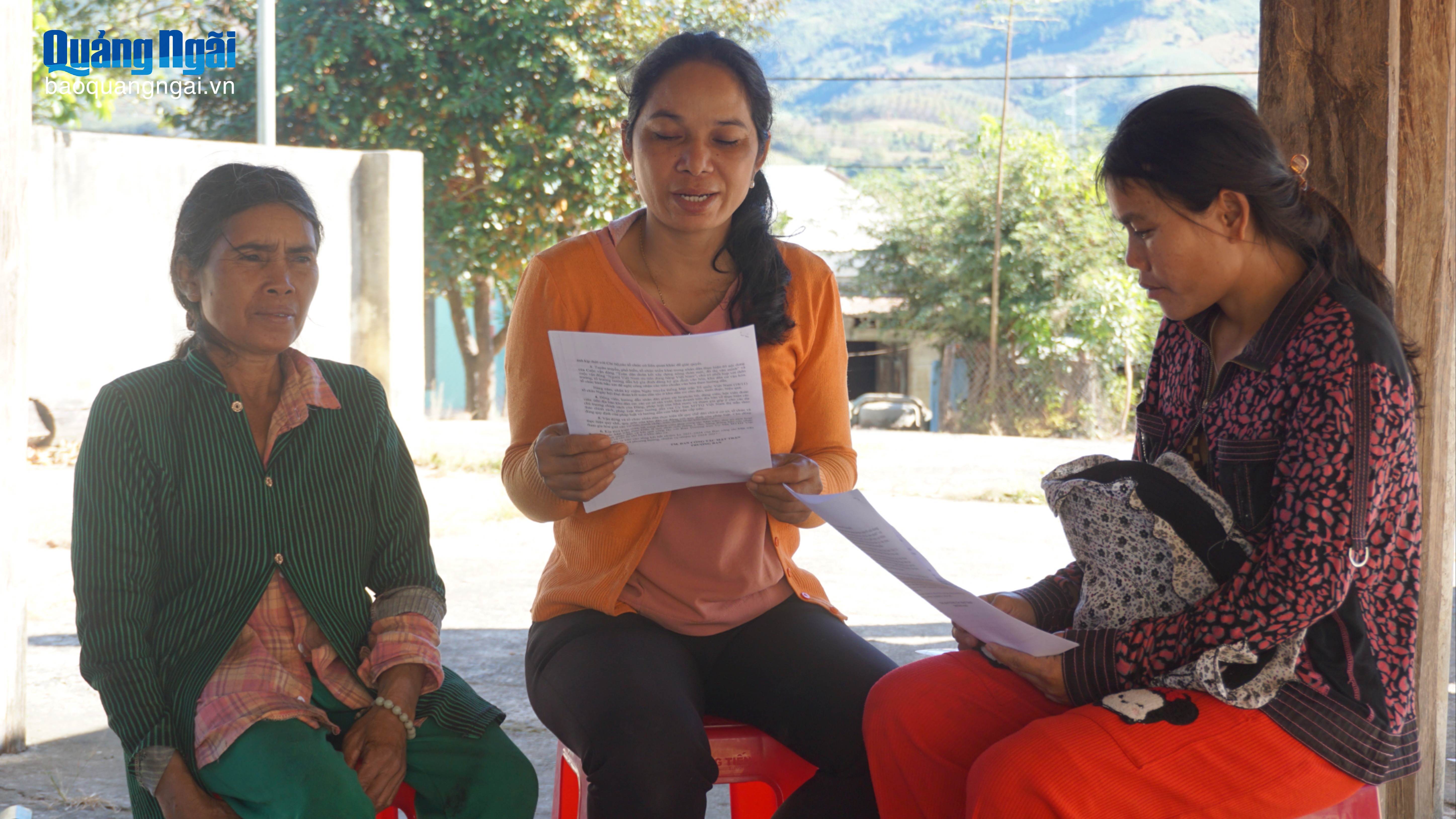 Khi người có uy tín là nữ giới