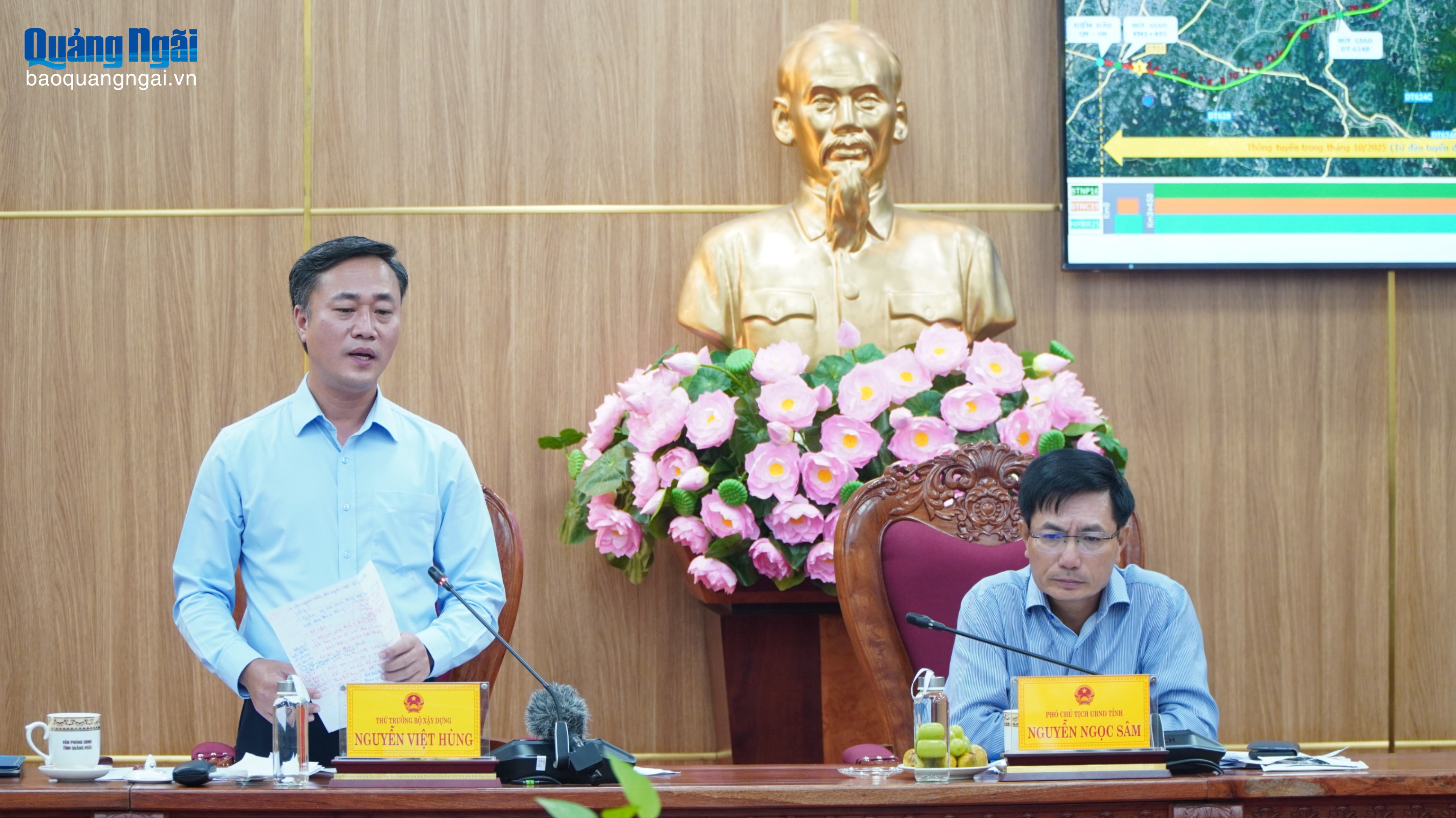 Đảm bảo hoàn thành cao tốc Quảng Ngãi - Hoài Nhơn vào cuối năm 2025