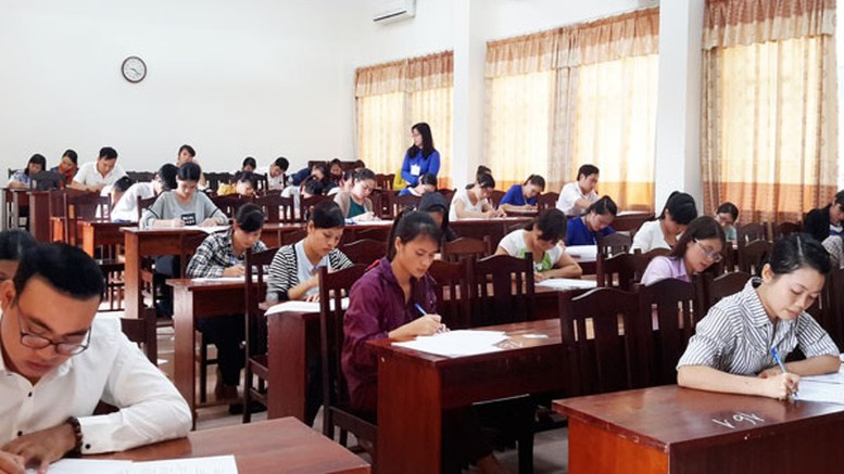 Quy định mới đối với thí sinh dự thi công chức