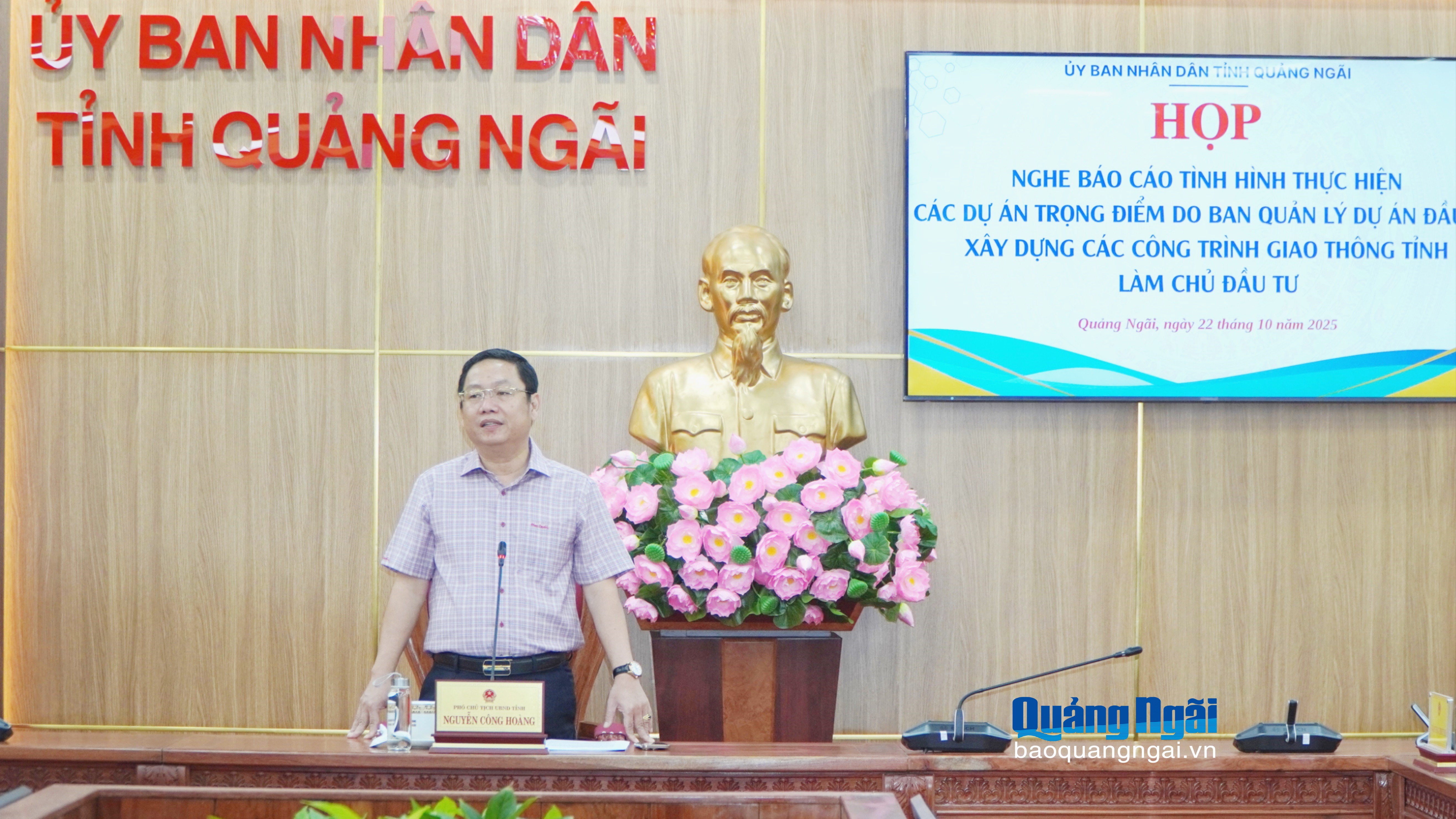 Tháo gỡ vướng mắc, thúc đẩy tiến độ dự án trọng điểm