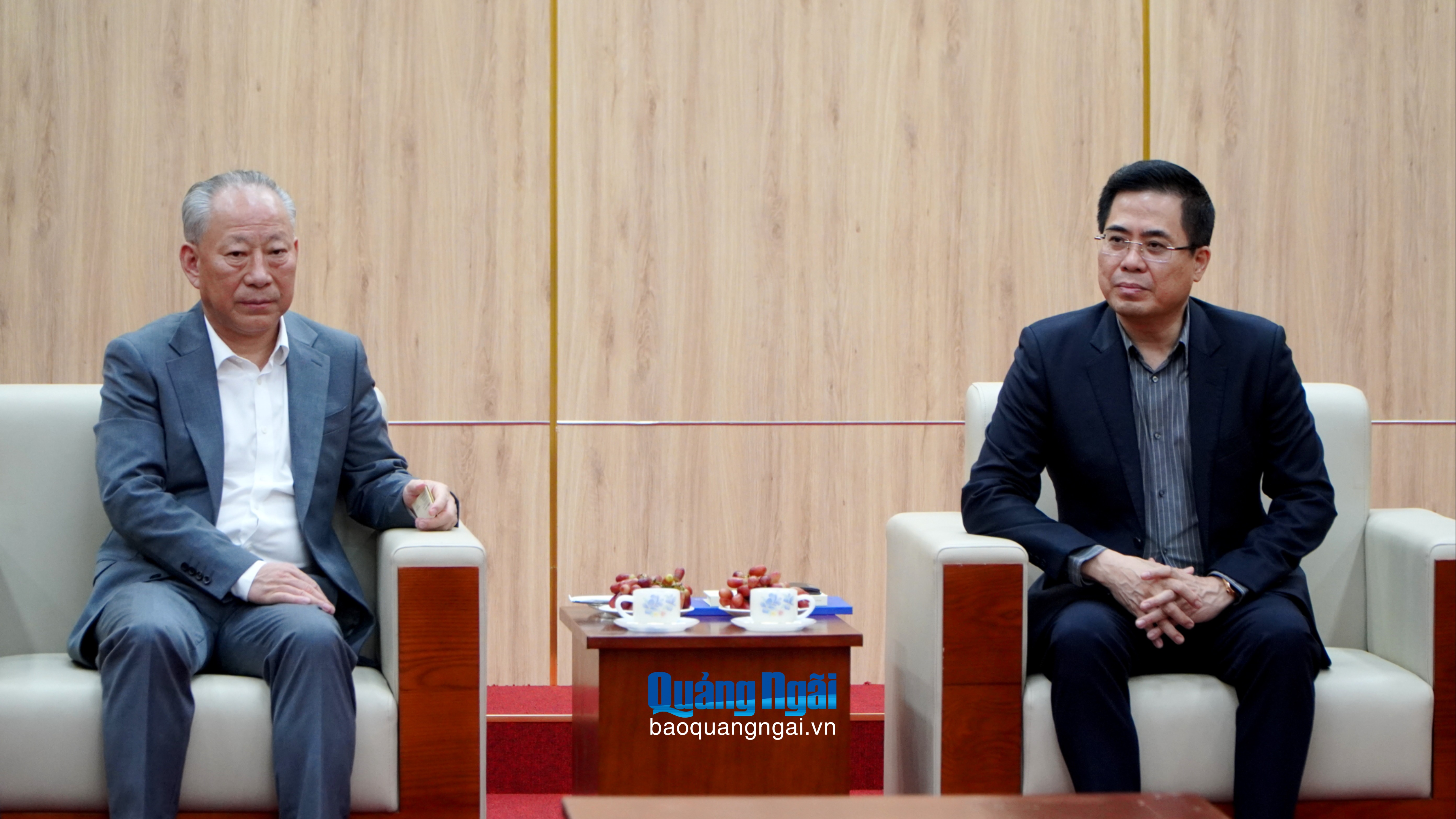 Chủ tịch UBND tỉnh Nguyễn Hoàng Giang tiếp Tập đoàn Thái Bình Dương