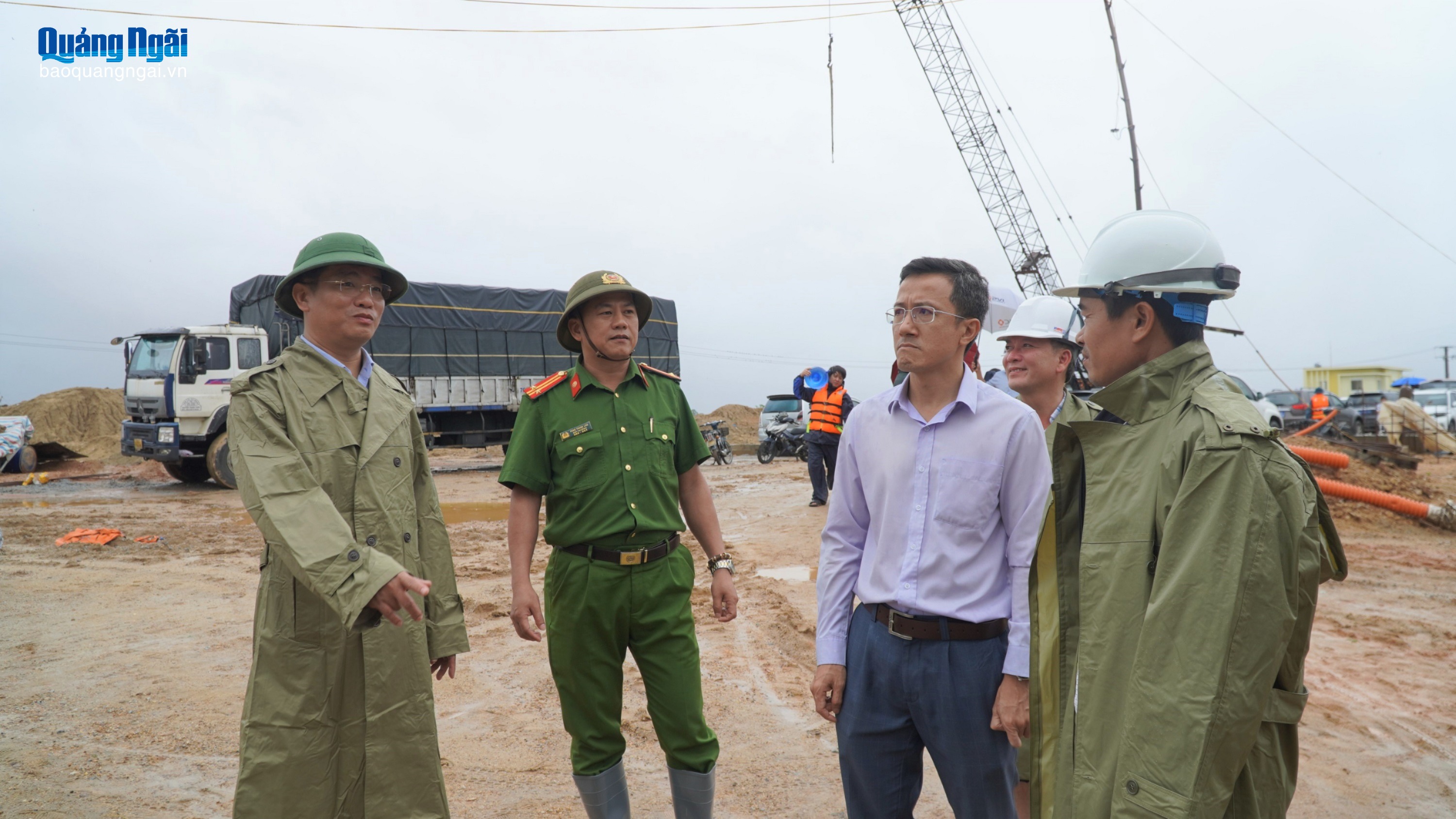 Phó Chủ tịch UBND tỉnh Đỗ Tâm Hiển kiểm tra công tác ứng phó mưa lũ