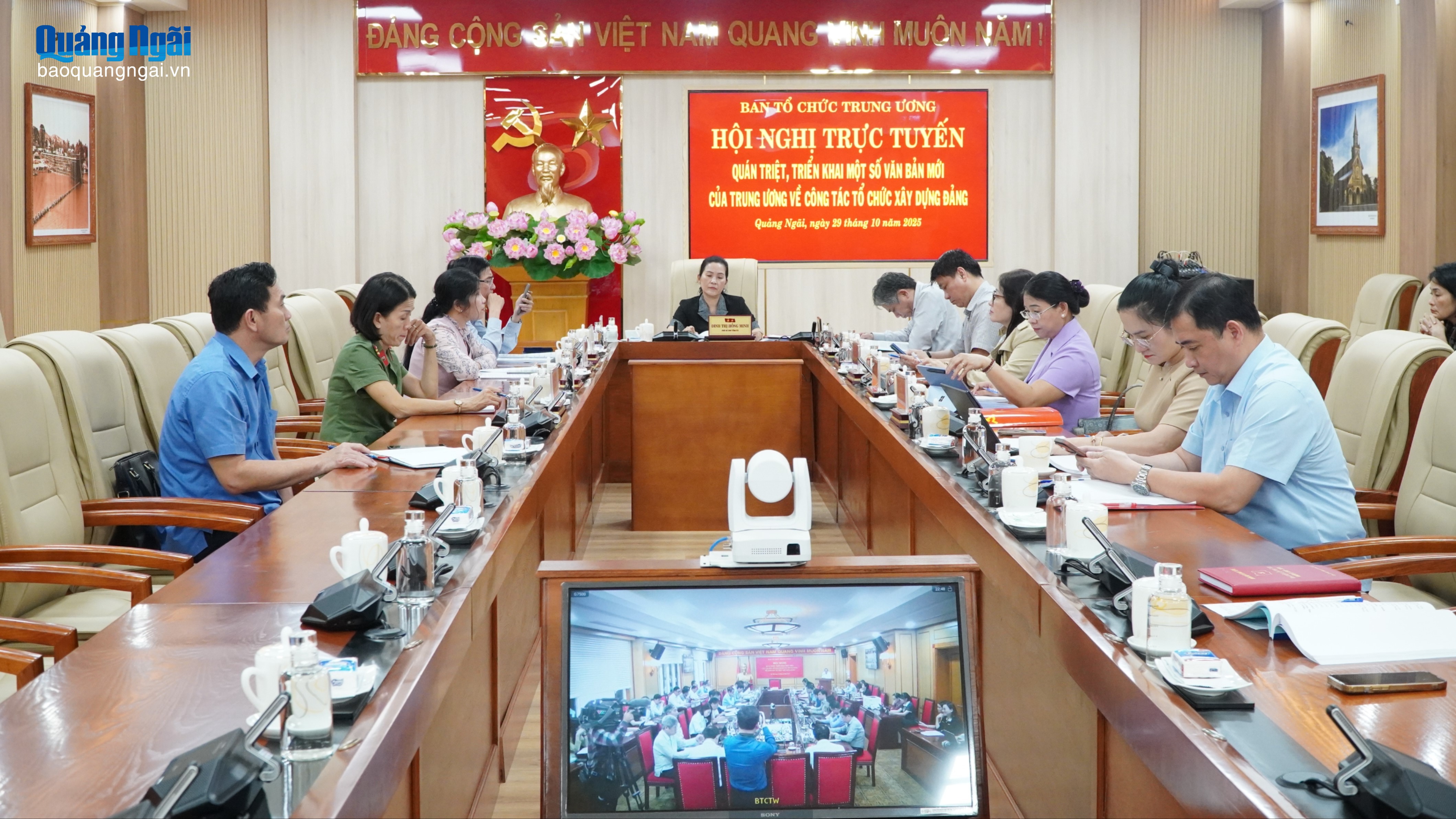 Quán triệt các văn bản mới của Trung ương về công tác tổ chức xây dựng Đảng