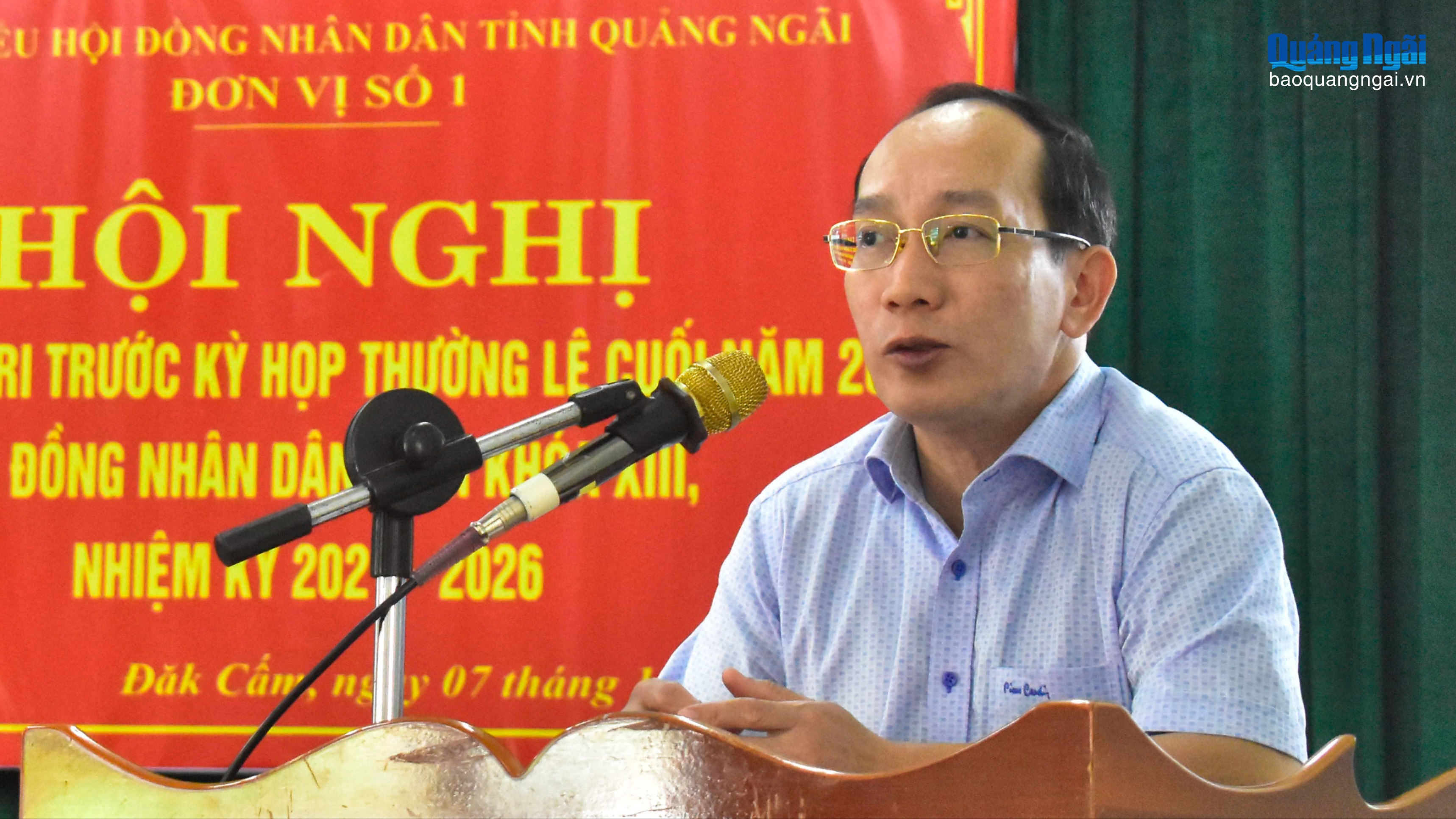 Tổ đại biểu HĐND tỉnh tiếp xúc cử tri tại phường Đăk Cấm