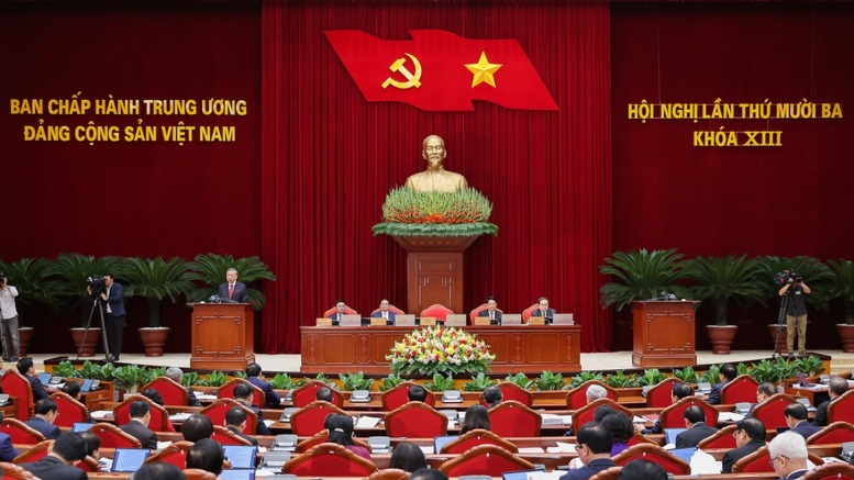 Thông cáo báo chí về ngày làm việc thứ hai Hội nghị Trung ương 13 khoá XIII