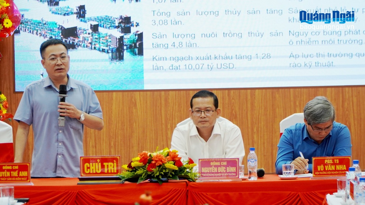 Quảng Ngãi khai thác lợi thế từ nuôi trồng thủy sản