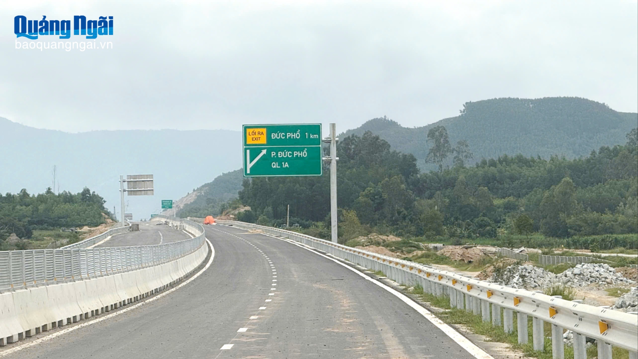 Cao tốc Quảng Ngãi - Hoài Nhơn sẽ khánh thành vào ngày 19/12/2025