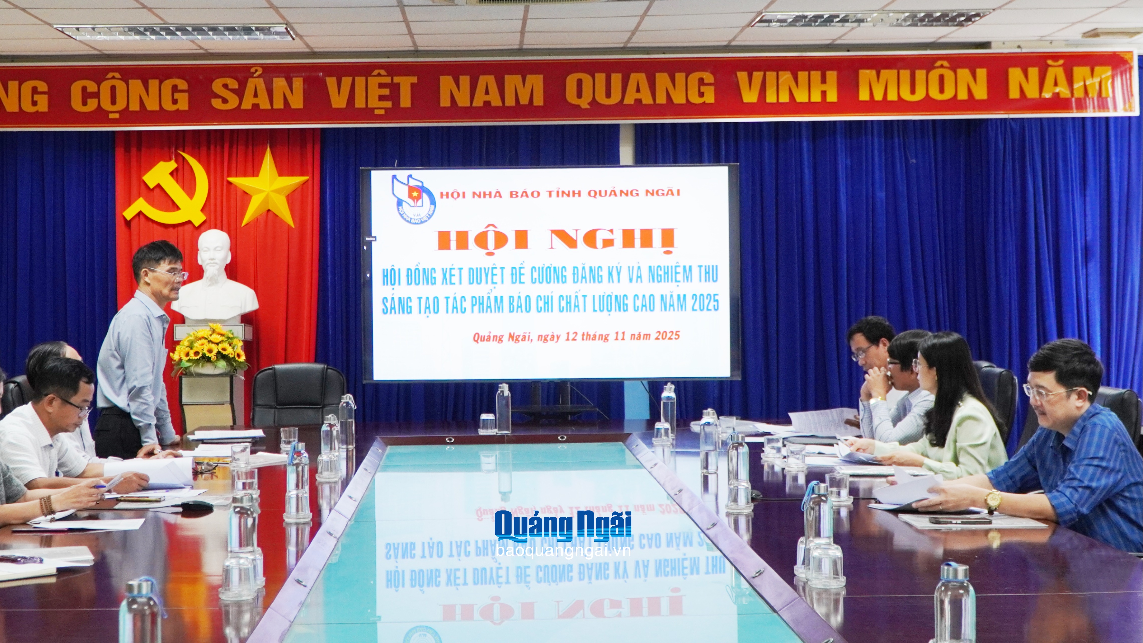 Xét duyệt đề cương tác phẩm báo chí chất lượng cao năm 2025