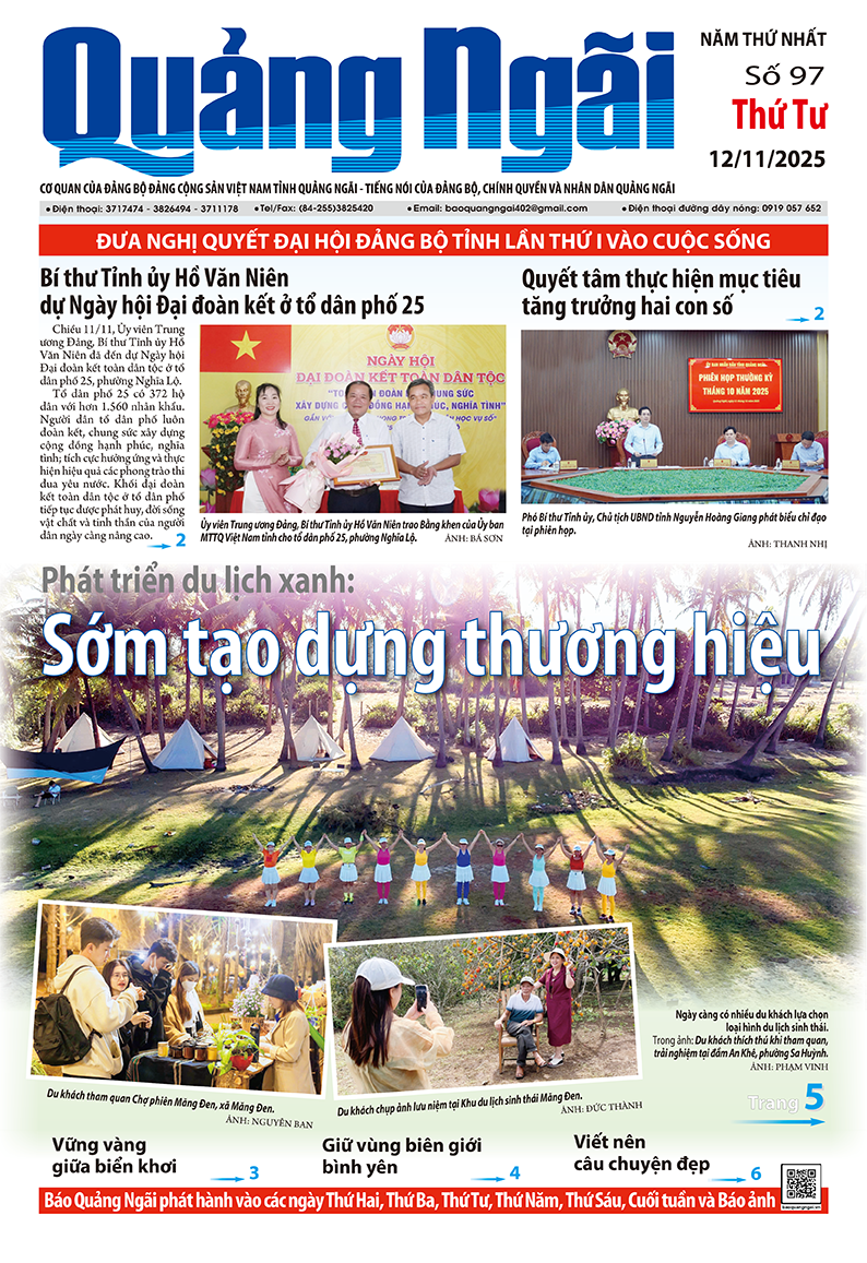 Số báo 97, ra ngày 12/11/2025