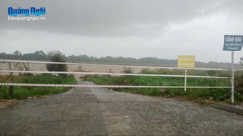 Quảng Ngãi đối mặt mưa lớn và đợt lũ mới trên các sông