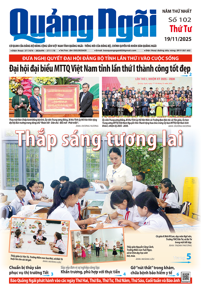 Số báo 102, ra ngày 19/11/2025