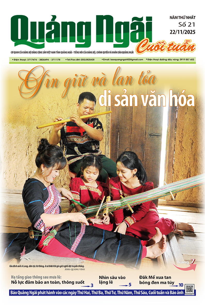 Số báo Cuối tuần 21, ra ngày 22/11/2025