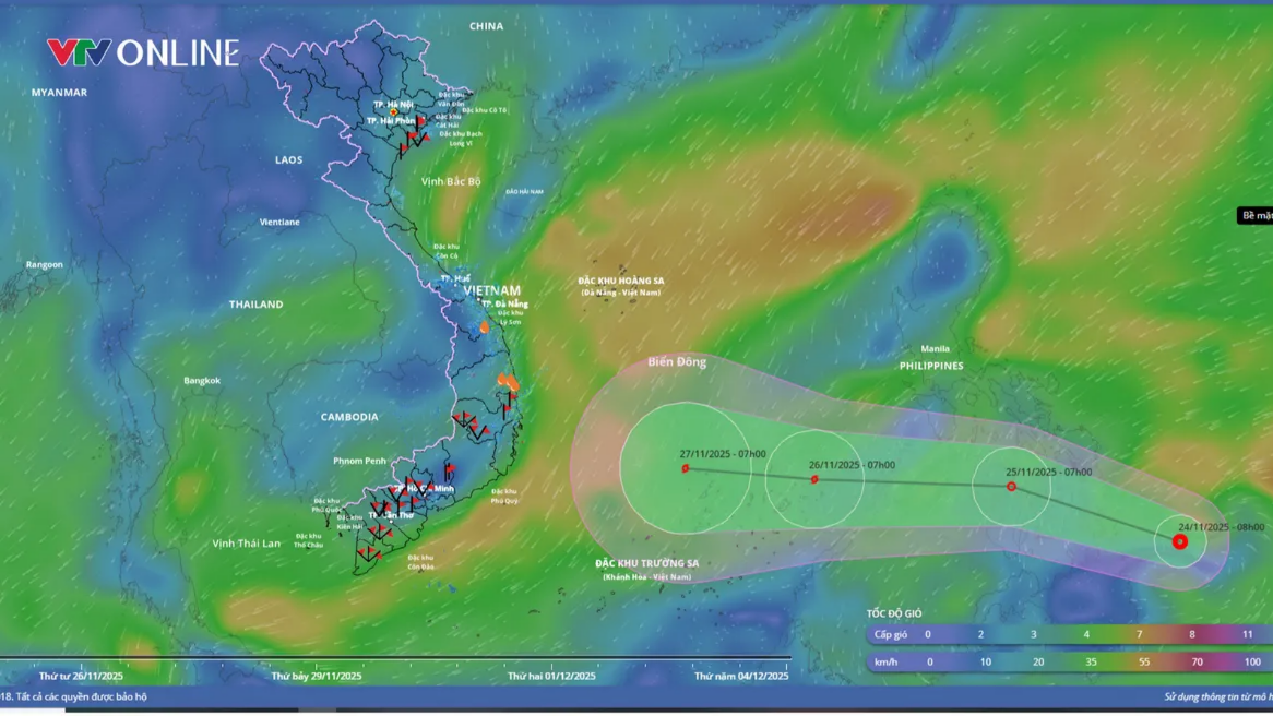 Ứng phó sớm áp thấp nhiệt đới trong bối cảnh miền Trung khắc phục hậu quả mưa lũ