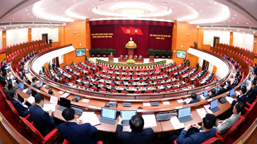 Thông cáo báo chí ngày làm việc thứ nhất Hội nghị lần thứ 14 Ban Chấp hành Trung ương Đảng khóa XIII