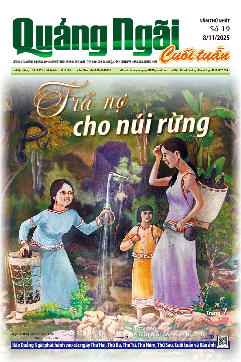 Số báo Cuối tuần số 19, ra ngày 8/11/2025