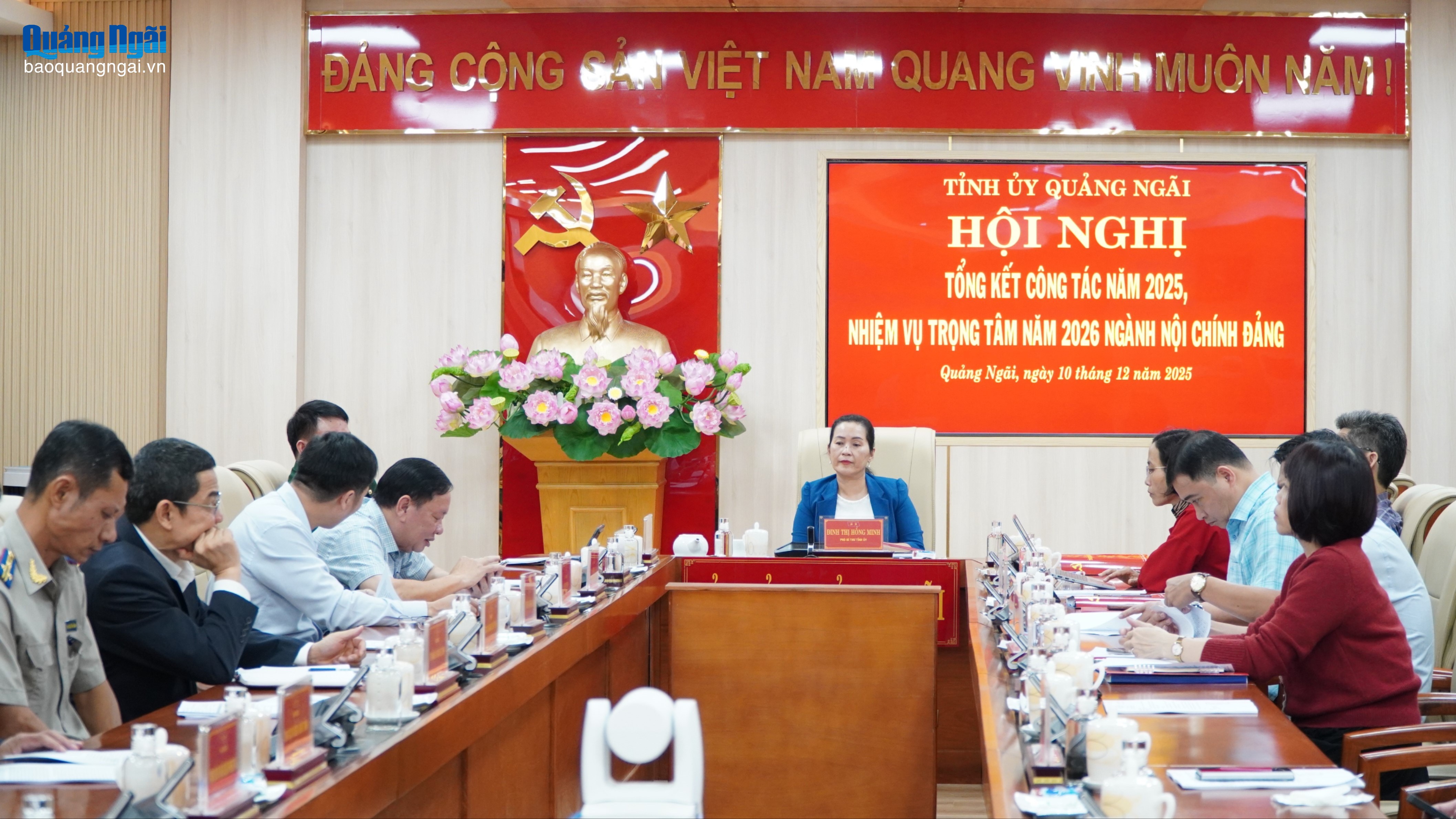 Xây dựng ngành Nội chính Đảng trong sạch, vững mạnh