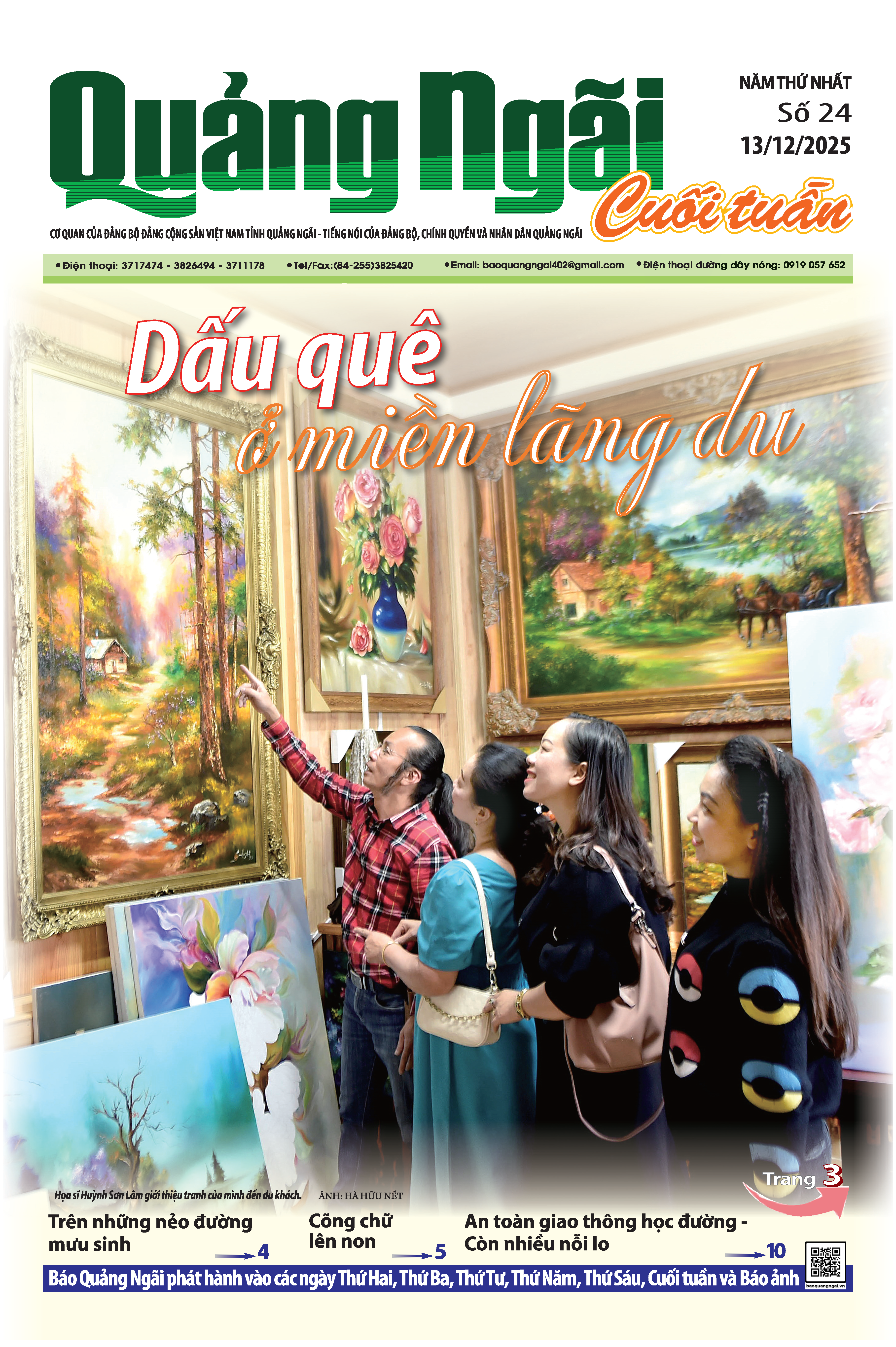 Số báo Cuối tuần 24, ra ngày 13/12/2025