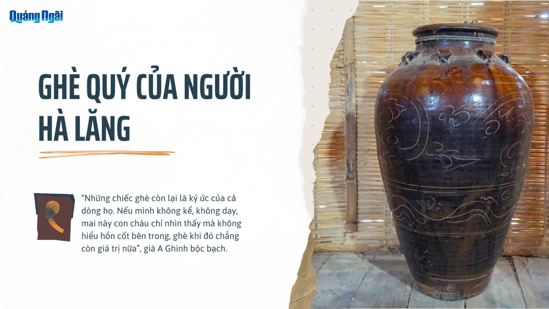 Ghè quý của người Hà Lăng